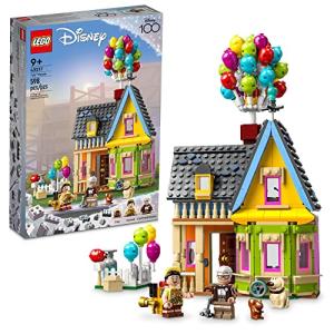 LEGO Disney and Pixar âUpâ House 43217 Disney 100 Celebration Building Toy Set for Kids and Movie Fans Ages 9+, A Fun Gift for Disney Fans and Anyone Who Loves Creative Play from LEGO