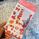 Cute Essential Kawaii Aesthetic Stationery Sticker Pack - 12 Sheets (690+ stickers) - for planners, journals, scrapbooks, gifts, kpop photocards, polocos, frame, removable, confetti, alphabet, numbers from dalgaru