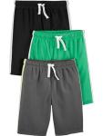 Simple Joys by Carter's Baby Boys' Toddler 3-Pack Mesh Shorts, Black, Green, Gray, 4T from Carter's Simple Joys - Private Label
