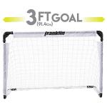 Franklin Sports Kids Mini Soccer Goal - Backyard Folding Net for Kids + Toddlers - Portable Steel Goal for Youth Soccer - 36" x 24" from Franklin Sports
