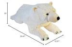 Wild Republic Jumbo Polar Bear Plush, Giant Stuffed Animal, Plush Toy, Gifts for Kids, 30 Inches by Wild Republic