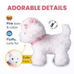 Little Jupiter Plush Dog Pet Carrier Set with Purse with Reversible Sequins & Charm - Labradoodle Stuffed Animal Puppy for Girls - Stuffy - Toy for Kids Ages 3-4 - 5-6 â 7 - Valentine Stuffed Animals from Little Jupiter