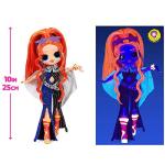 LOL Surprise OMG Dance Dance Dance Major Lady Fashion Doll with 15 Surprises Including Magic Black Light, Shoes, Hair Brush, Doll Stand and TV Package - A Great Gift for Girls Ages 4+ from MGA Entertainment