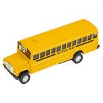 Rhode Island Novelty 5 Inch Die Cast School Bus with Pull-Back Action, 1 Per Order from Rhode Island Novelty