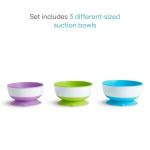 Munchkin Stay Put Suction Bowl, 3 Pack from Munchkin