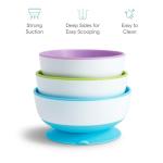 Munchkin Stay Put Suction Bowl, 3 Pack from Munchkin