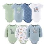 The Peanutshell Newborn Clothes & Accessories Set for Baby Boys - 23 Piece Layette Gift Set - Fits Newborn to 3 Months - Dinosaur by Farallon Brands