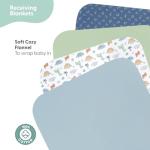 The Peanutshell Newborn Clothes & Accessories Set for Baby Boys - 23 Piece Layette Gift Set - Fits Newborn to 3 Months - Dinosaur by Farallon Brands