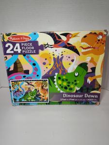 Melissa & Doug Dinosaur Dawn Jumbo Jigsaw Floor Puzzle (24 pcs, 2 x 3 feet) by Melissa & Doug