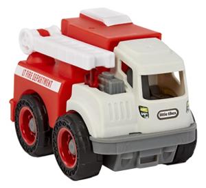 Little Tikes Dirt Diggers Mini Fire Truck Indoor Outdoor Multicolor Toy Car and Toy Vehicles for On The Go Play for Kids 2+ by MGA Entertainment