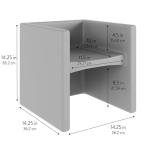 Children's Factory Cube Chair for Kids, Flexible Seating Classroom Furniture for Daycare/Playroom/Homeschool, Indoor/Outdoor Toddler Chair, Almond (CF910-015) by Children's Factory