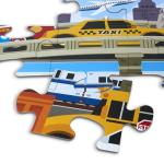 Melissa & Doug Traffic Jam Jumbo Jigsaw Floor Puzzle (24 pcs, 2 x 3 feet long) from Melissa & Doug
