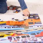 Melissa & Doug Traffic Jam Jumbo Jigsaw Floor Puzzle (24 pcs, 2 x 3 feet long) from Melissa & Doug