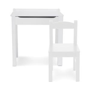 Melissa & Doug Wooden Lift-Top Desk & Chair - White by Melissa & Doug