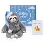 The Thoughtful Sloth Plush Stuffed Animal, Sick Care Package, Feel Better, Soft and Cuddly Snuggle Toys, Get Well Soon Gift Box for Boys, Girls, Kids, Women, Men, Teens, Friend Encouragement, 16" from Warren Distribution Co.