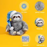 The Thoughtful Sloth Plush Stuffed Animal, Sick Care Package, Feel Better, Soft and Cuddly Snuggle Toys, Get Well Soon Gift Box for Boys, Girls, Kids, Women, Men, Teens, Friend Encouragement, 16" from Warren Distribution Co.
