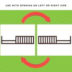 Toddler Bed Safety Guard Rail for Baby Cache Cribs | Multiple Finishes Available (Antique White) by Grow-with-Me Crib Conversion Kits