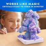 NATIONAL GEOGRAPHIC Craft Kits for Kids - Crystal Growing Kit, Grow 6 Crystal Trees in Just 6 Hours, Educational Craft Kit with Art Supplies, Geode Specimen & STEM Learning Guide, Arts & Crafts Kit by JMW Sales, Inc.