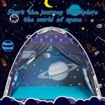 Space World Play Tent-Kids Galaxy Dome Tent Playhouse for Boys and Girls Imaginative Play-Astronaut Space for Kids Indoor and Outdoor Fun, Perfect Kidâs Gift- 47" x 47" x 43" by alprang-us