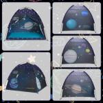 Space World Play Tent-Kids Galaxy Dome Tent Playhouse for Boys and Girls Imaginative Play-Astronaut Space for Kids Indoor and Outdoor Fun, Perfect Kidâs Gift- 47" x 47" x 43" by alprang-us