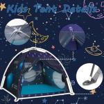 Space World Play Tent-Kids Galaxy Dome Tent Playhouse for Boys and Girls Imaginative Play-Astronaut Space for Kids Indoor and Outdoor Fun, Perfect Kidâs Gift- 47" x 47" x 43" by alprang-us