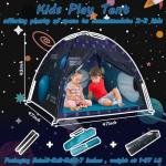 Space World Play Tent-Kids Galaxy Dome Tent Playhouse for Boys and Girls Imaginative Play-Astronaut Space for Kids Indoor and Outdoor Fun, Perfect Kidâs Gift- 47" x 47" x 43" by alprang-us