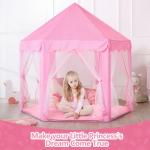 Senodeer Princess Tent with Rug, Star Lights, Starry Projector Night Light for Girls, Pink Play Tent for Kids, Girls Toys Set for Indoor and Outdoor Games, Princess Castle Playhouse by SHENZHEN QIANHAI IYOGO TECHNOLOGY CO., LTD