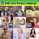 Purple Ladybug Rainbow Scratch Off Art Mini Notes Set - Great Stocking Stuffers for Kids, Teens, & Adults - with 150 Scratch Papers + 2 Wooden Stylus - Small Gifts Idea, Fun Arts & Crafts Kit from Purple Ladybug Novelty