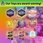 Purple Ladybug Rainbow Scratch Off Art Mini Notes Set - Great Stocking Stuffers for Kids, Teens, & Adults - with 150 Scratch Papers + 2 Wooden Stylus - Small Gifts Idea, Fun Arts & Crafts Kit from Purple Ladybug Novelty