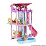 Barbie Chelsea Playhouse (~20-in) Transforming Dollhouse with Slide, Pool, Ball Pit, Pet Puppy & Kitten, Elevator, 15+ Accessories, Gift for 3 to 7 Year Olds by Mattel