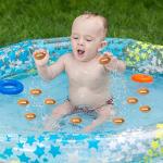 MOMOONNON 24 Counts Kids Toy Football Stress Ball, Mini Foam Squeeze Sports Ball Toys Kids Fun Party Favors Anxiety Relief from MOMOONNON