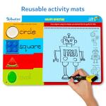 Skillmatics Educational Game: I Can Write (3-6 Years) | Erasable and Reusable Activity Mats with 2 Dry Erase Markers | Learning Tools for Boys and Girls 3, 4, 5, 6 Years by Grasper Global Private Limited