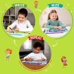 Skillmatics Educational Game: I Can Write (3-6 Years) | Erasable and Reusable Activity Mats with 2 Dry Erase Markers | Learning Tools for Boys and Girls 3, 4, 5, 6 Years by Grasper Global Private Limited