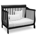Delta Children Canton 4-in-1 Convertible Crib - Easy to Assemble, Black by Delta Children's Products