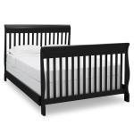 Delta Children Canton 4-in-1 Convertible Crib - Easy to Assemble, Black by Delta Children's Products