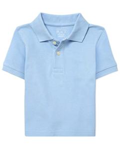 The Children's Place Baby Boys and Toddler Boys Short Sleeve Pique Polo, Brook, 12-18 MONTHS from The Children's Place