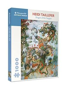 Pomegranate Heidi Taillefer: Dragon of The Yangtze 1000-Piece Jigsaw Puzzle from Pomegranate