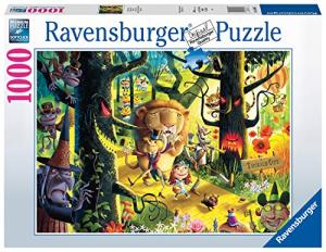 Ravensburger Lions, Tigers & Bears, Oh My! 1000 Piece Jigsaw Puzzle for Adults - 16566 - Every Piece is Unique, Softclick Technology Means Pieces Fit Together Perfectly from Ravensburger