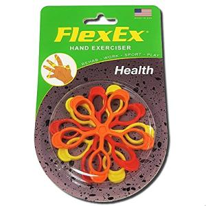 FlexExÂ® Health Patented Hand Exerciser, Made in USA by WONODA Inc.