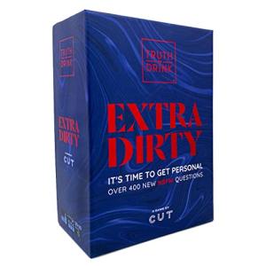 Truth or Drink The Game by Cut Games - Hilariously Funny Questions Youâd Dare to Answer Out Loud - Best Adult Card Game for Parties and Game Night (Truth or Drink: Extra Dirty) by Cut.com Inc.