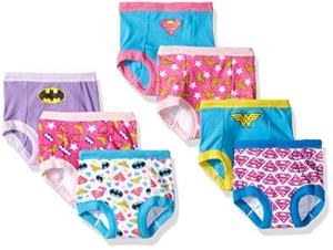 DC Comics Baby Toddler Girls' 7-Pack, JLG7pk, 2T by DC Comics