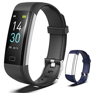 Fitness Tracker for Women Men , Activity Tracker with Sleep Monitor Step Tracker Calorie Counter, Slim Fitness Tracker with Heart Rate Blood Pressure Oxygen Monitor, iPhone Android Compatible. from MiracoRun