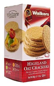 Walkers Shortbread Highland Oat Crackers, 10.6-Ounce Boxes (Count of 4) by Walkers Shortbread