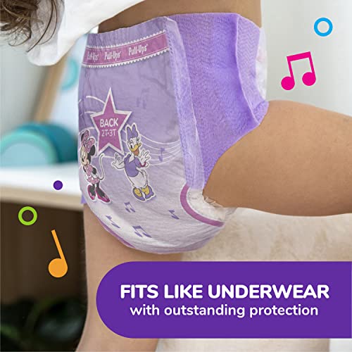 Pull-Ups Girls' Potty Training Pants Training Underwear Size 5, 3T-4T, 84 Ct from Kimberly-Clark Corp.