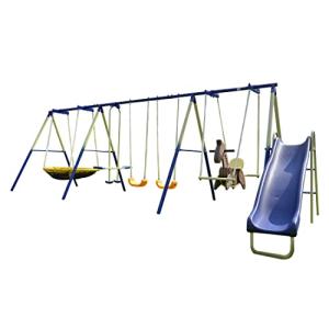 Sportspower Super 8 Fun Metal Swing Set by Sportspower