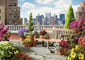 Ravensburger Rooftop Garden 500 Piece Large Format Jigsaw Puzzle for Adults â Every Piece is Unique, Softclick Technology Means Pieces Fit Together Perfectly by Ravensburger