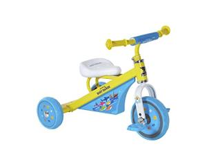 Dynacraft Baby Shark Trike with Sturdy Steel Frame for Ages 2-4 Yellow, 10" by Dynacraft