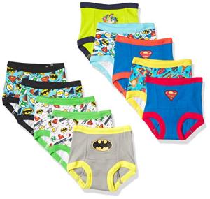 DC Comics baby boys Justice League Potty Pants Multipack and Toddler Training Underwear, Jlb10pk, 3T US from DC Comics