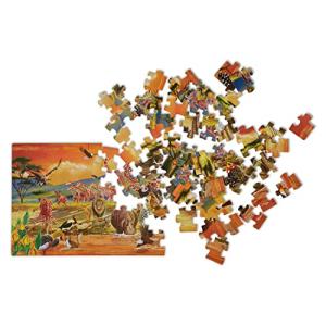 Melissa & Doug African Plains Safari Jumbo Jigsaw Floor Puzzle (100 pcs, over 4 feet long) from Melissa & Doug