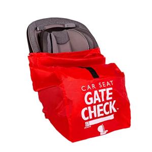 J.L. Childress Gate Check Bag for Car Seats - Air Travel Bag - Fits Convertible Car Seats, Infant carriers & Booster Seats, Red from J.L. Childress